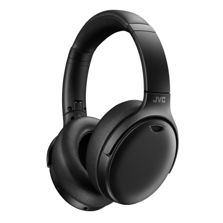 JVC ANC Over Ear Headphones Black - Premium Noise Cancelling | HA-S100N-B-U
